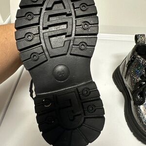 Kids' Shiny Silver Boots